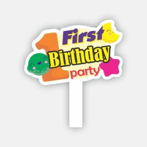 Hashtag first birthday party