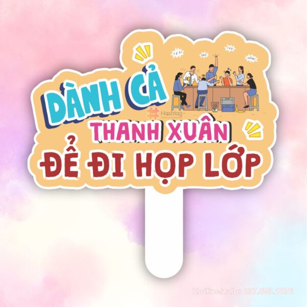 Hashtag dành cả thanh xuân đi họp lớp
