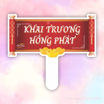 Hashtag khai trương hồng phát