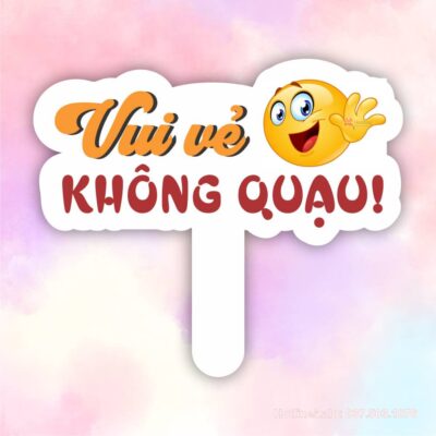 Hashtag vui vẻ không quạo