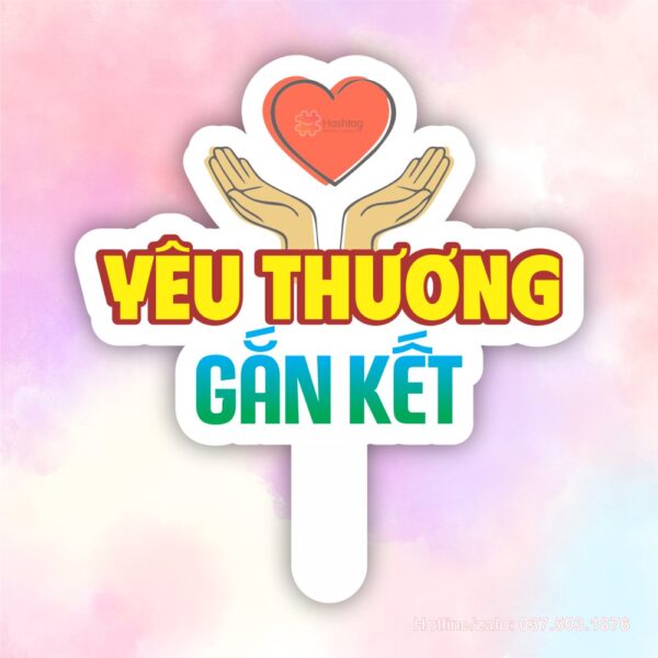 Hashtag yêu thương gắn kết