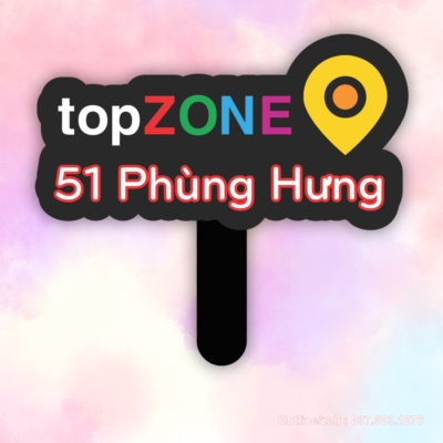 Hashtag cửa hàng điện thoại TopZone