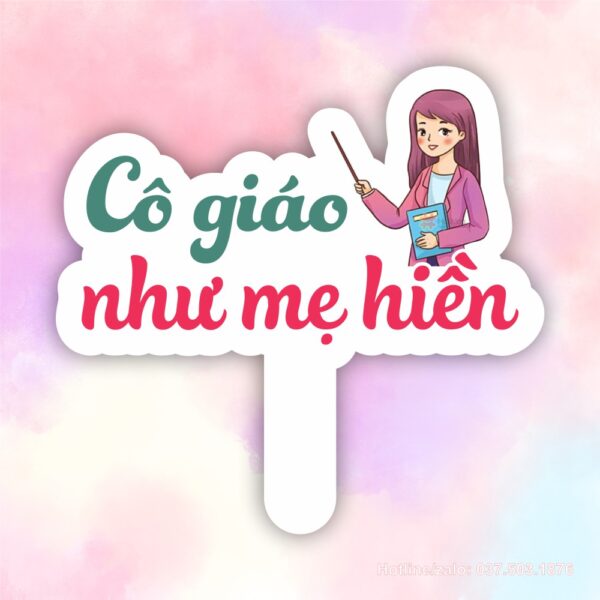 Hashtag cô giáo như mẹ hiền