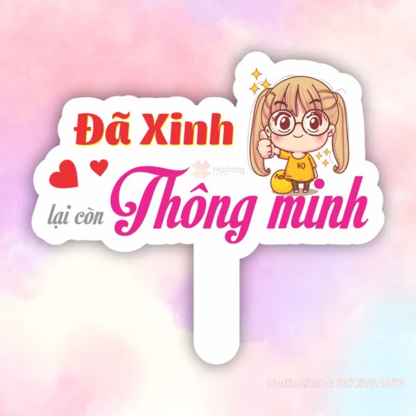 Hashtag đã xinh lại còn thông minh