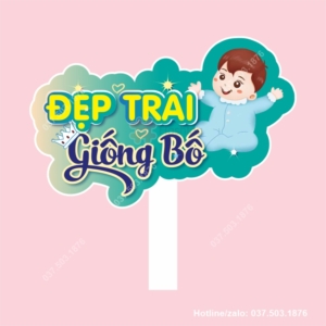Hashtag Dep Trai Giong Bo