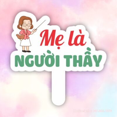 Hashtag mẹ là người thầy