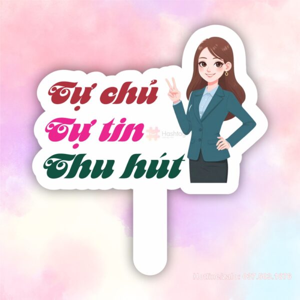 Hashtag tự chủ tự tin thu hút