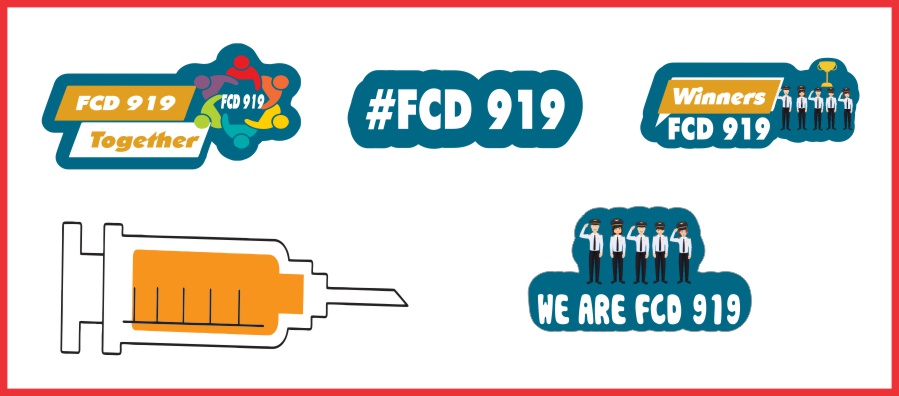Hashtag cầm tay ứng dụng FCD 919
