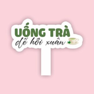 Hashtag tiệm trà