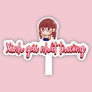 Hashtag xinh gái nhất trường