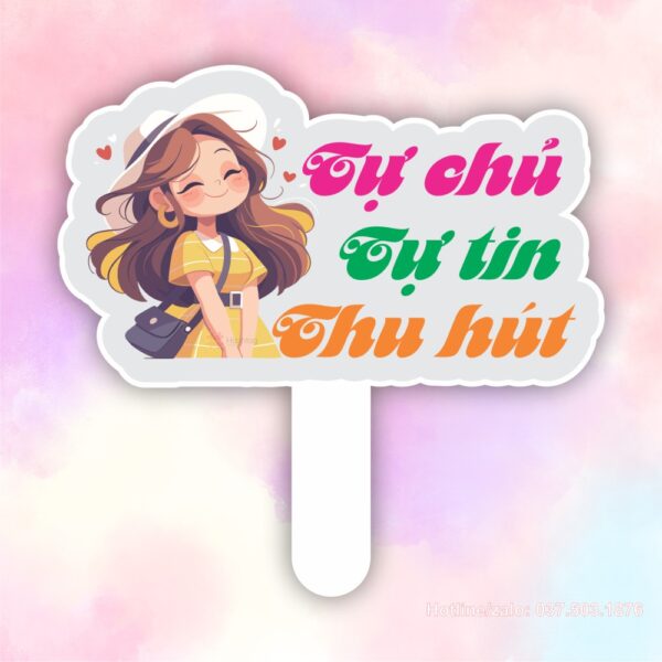 Hashtag tự chủ tự tin thu hút