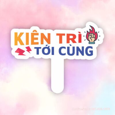 Hashtag kiên trì tới cùng