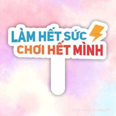 Hashtag làm hết sức chơi hết mình