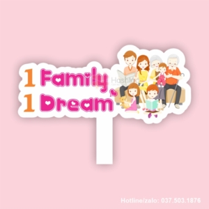 1 Family 1 Dream 2