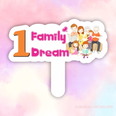 Hashtag 1 Family 1 Dream