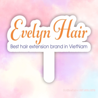 Hashtag cầm tay cửa hàng cắt tóc Evelyn Hair