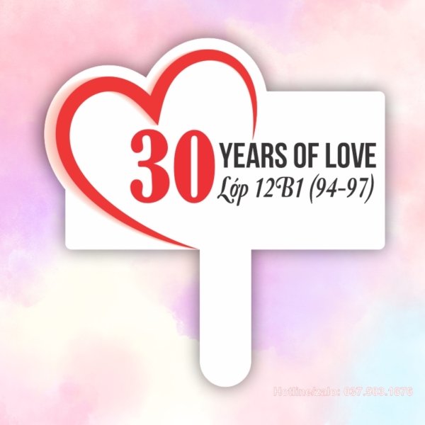 Hashtag họp lớp 30 năm years of love