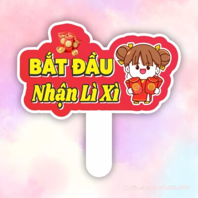 hashtag li xi Hashtag bắt đầu nhận lì xì