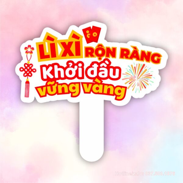 hashtag li xi ron rang khoi dau vung vang Hashtag lì xì rộn ràng khởi đầu vững vàng