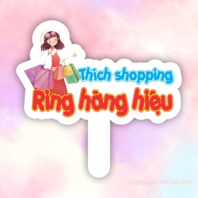 Hashtag thích shopping ring hàng hiệu