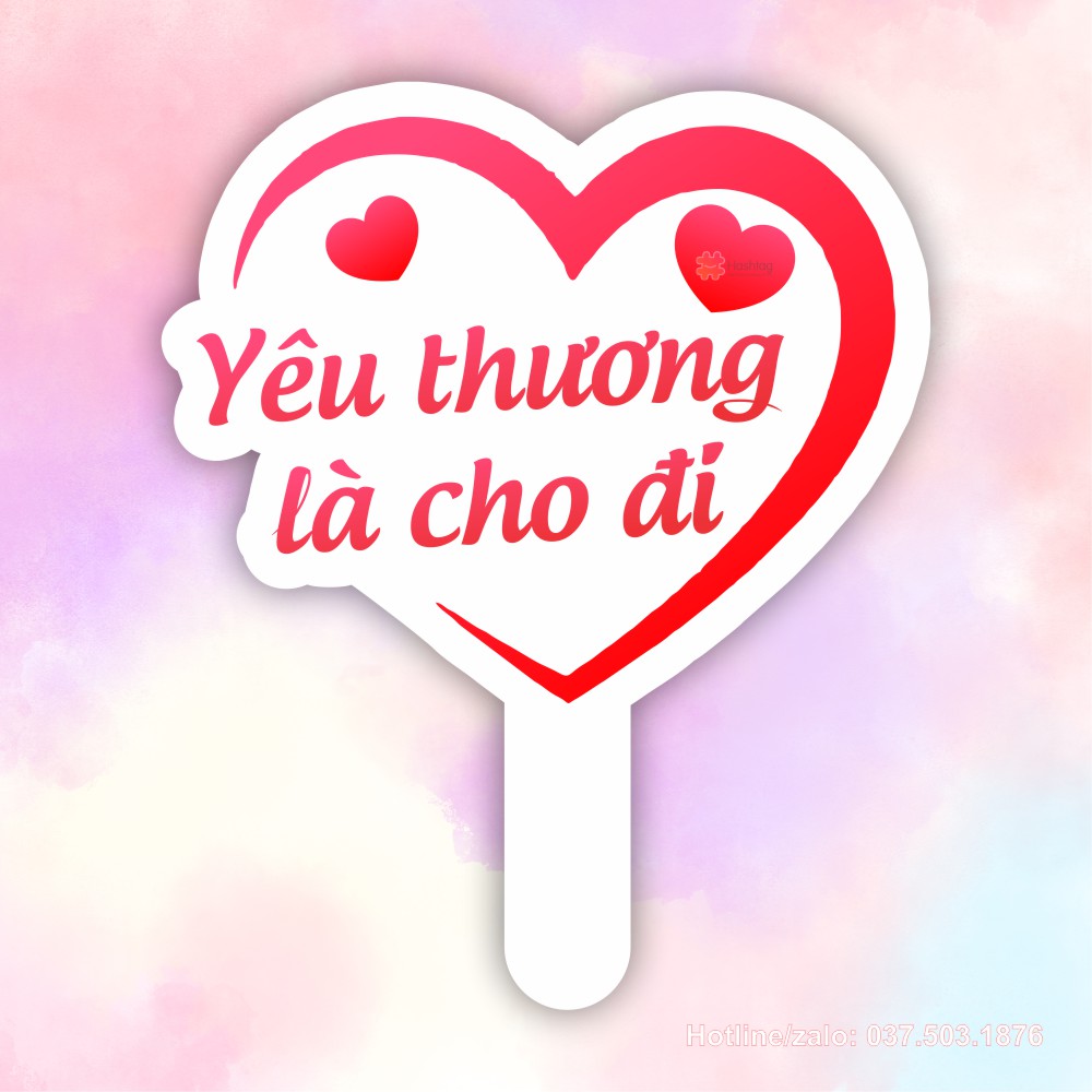 Hashtag yêu thương là cho đi