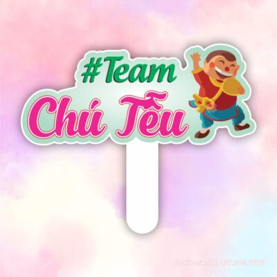 Hashtag cầm tay team chú tễu