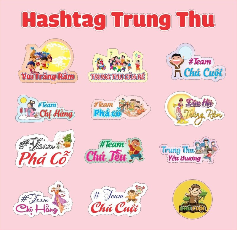 Hashtag Trung Thu