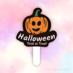 Hashtag halloween trick or treat