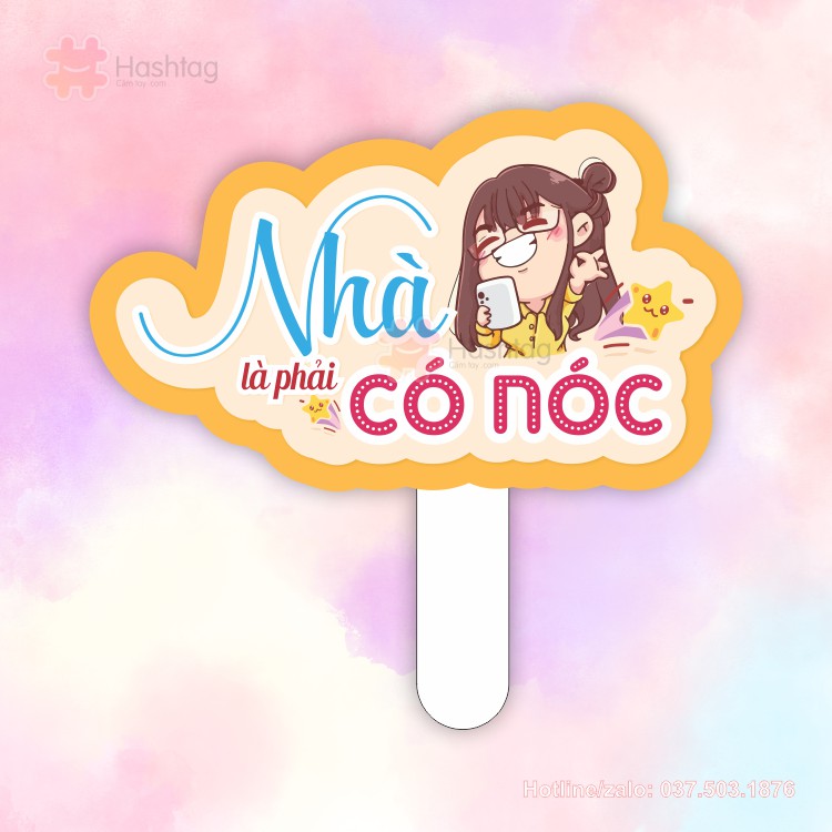 Hashtag cầm tay: Nha là phải có nóc