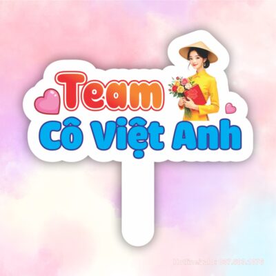 Hashtag team cô giáo Việt Anh