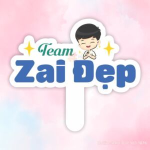 Hashtag cầm tay: Team Zai Đẹp