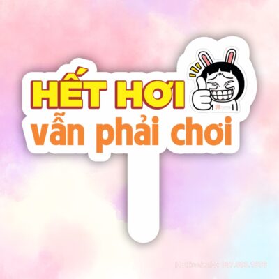 Hashtag hết hơi vẫn phải chơi