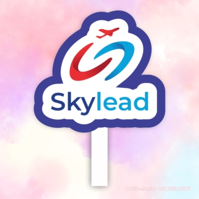 Hashtag cầm tay công ty hàng không Skylead
