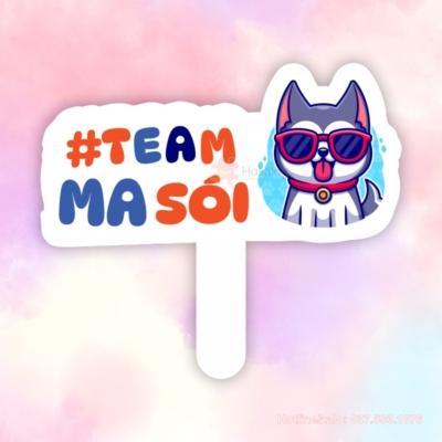 Hashtag cầm tay Team Ma Sói