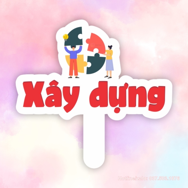 Hashtag cầm tay Xây dựng