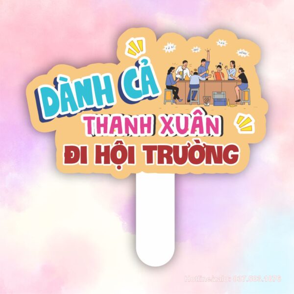 Hashtag đi hội trường