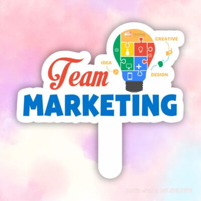 Hashtag team marketing