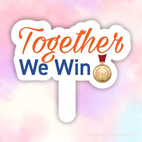 Hashtag together we win