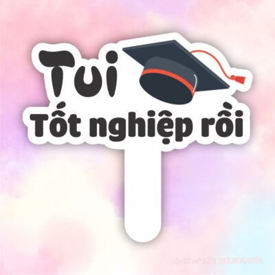 Hashtag tui tốt nghiệp rồi