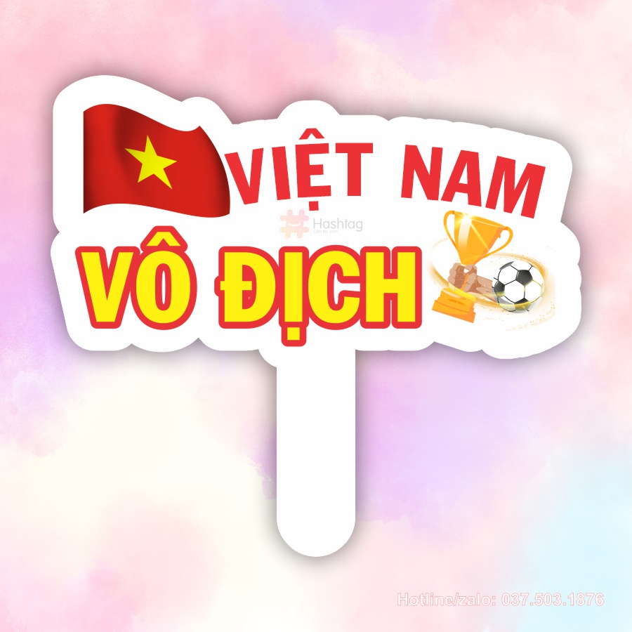 Hashtag bóng đá Việt Nam vô địch