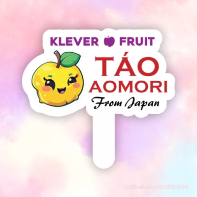 hashtag cam tay Klever Fruit