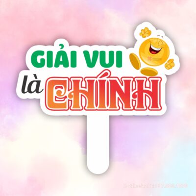 Hashtag giải vui là chính