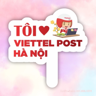 Hashtag cầm tay Viettel Post Hà Nội