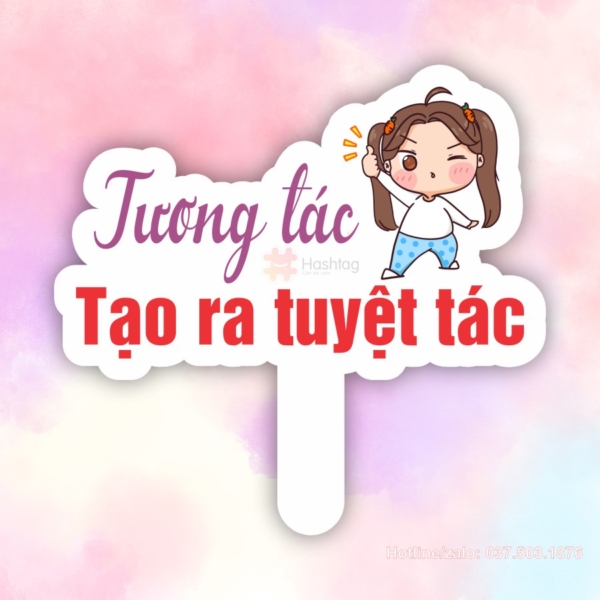 Hashtag tương tác tạo ra tuyệt tác