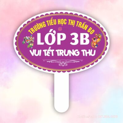 Hashtag bảng tên lớp Vui Tết Trung Thu