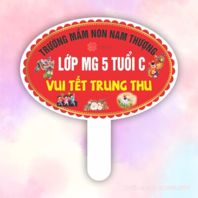 Hashtag bảng tên lớp Vui Tết Trung Thu