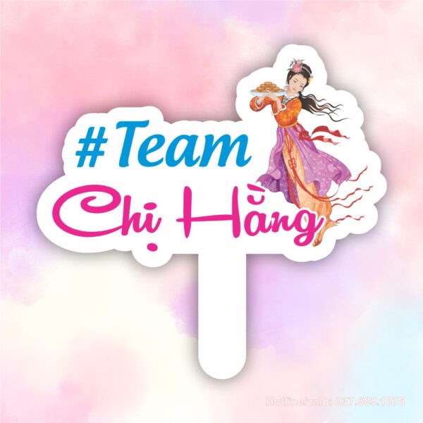 Hashtag cầm tay team chị Hằng