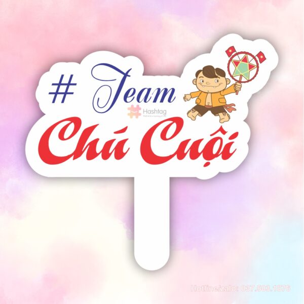 Hashtag cầm tay team chú Cuội