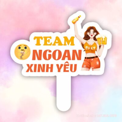 Hashtag team ngoan xinh yêu