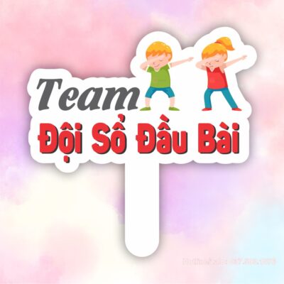 Hashtag team đội sổ đầu bài